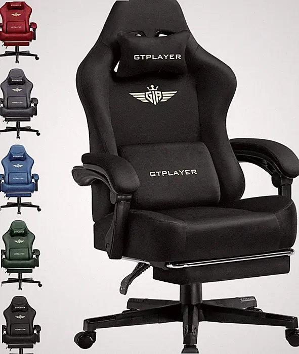 GTPLAYER Gaming Stuhl, Atmungsaktiver Bürostuhl, Bürostuhl Ergonomisch, Hochwert