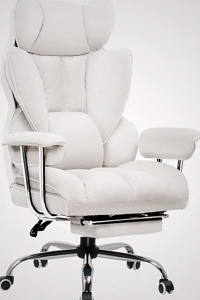 GTPLAYER Gaming Stuhl, Gamer Stuhl, Ergonomischer Bürostuhl Mit Fußstütze, Kunst