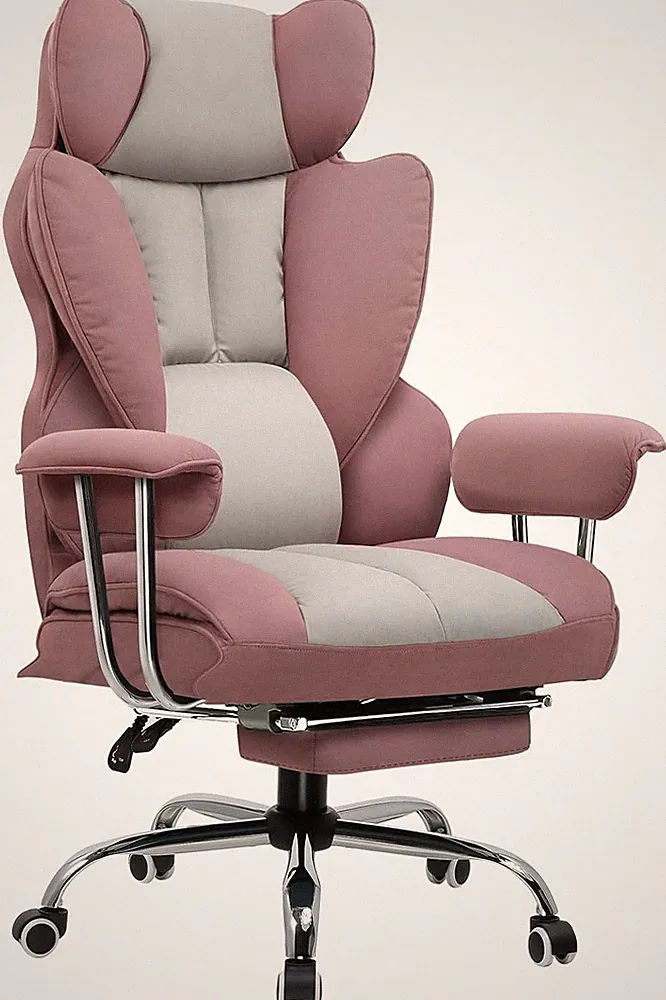 GTPLAYER Gaming Stuhl, Gamer Stuhl, Ergonomischer Bürostuhl Mit Fußstütze, Stoff