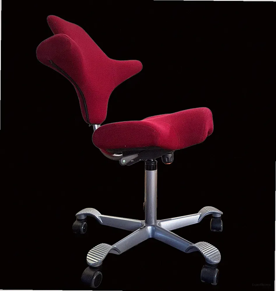 HAG Bürostuhl / Bezug rot / Ergonomisch