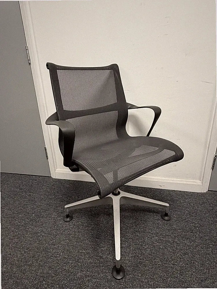 Herman Miller Setu Meeting Chair 360 Drehstuhl Mesh Modern Büro Konferenzstuhl