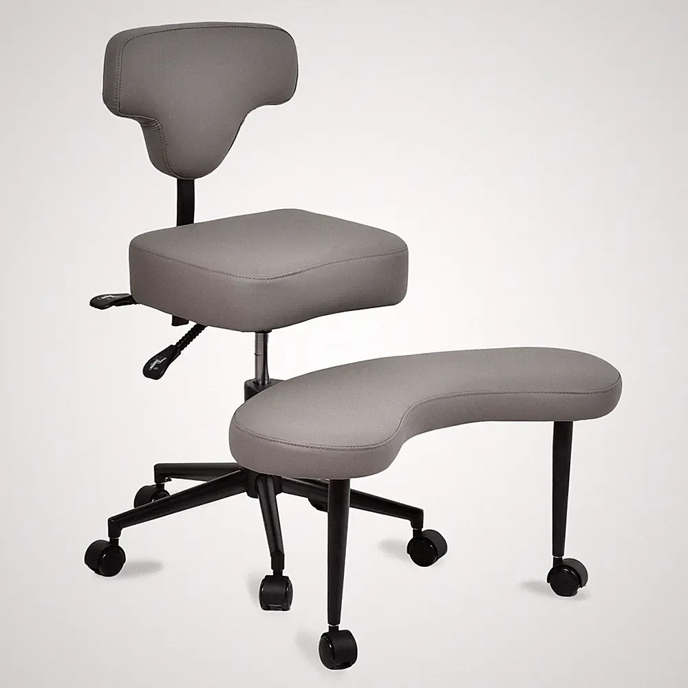 Höhenverstellbarer ADHS-Meditationsstuhl mit Rückenstütze, Ergonomischer Kniestu