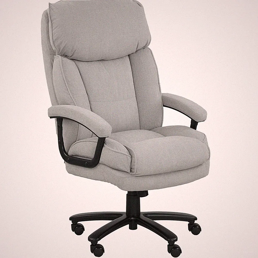 HOMCOM Bürostuhl, Ergonomisch Schreibtischstuhl mit Wippfunktion, Refurbished