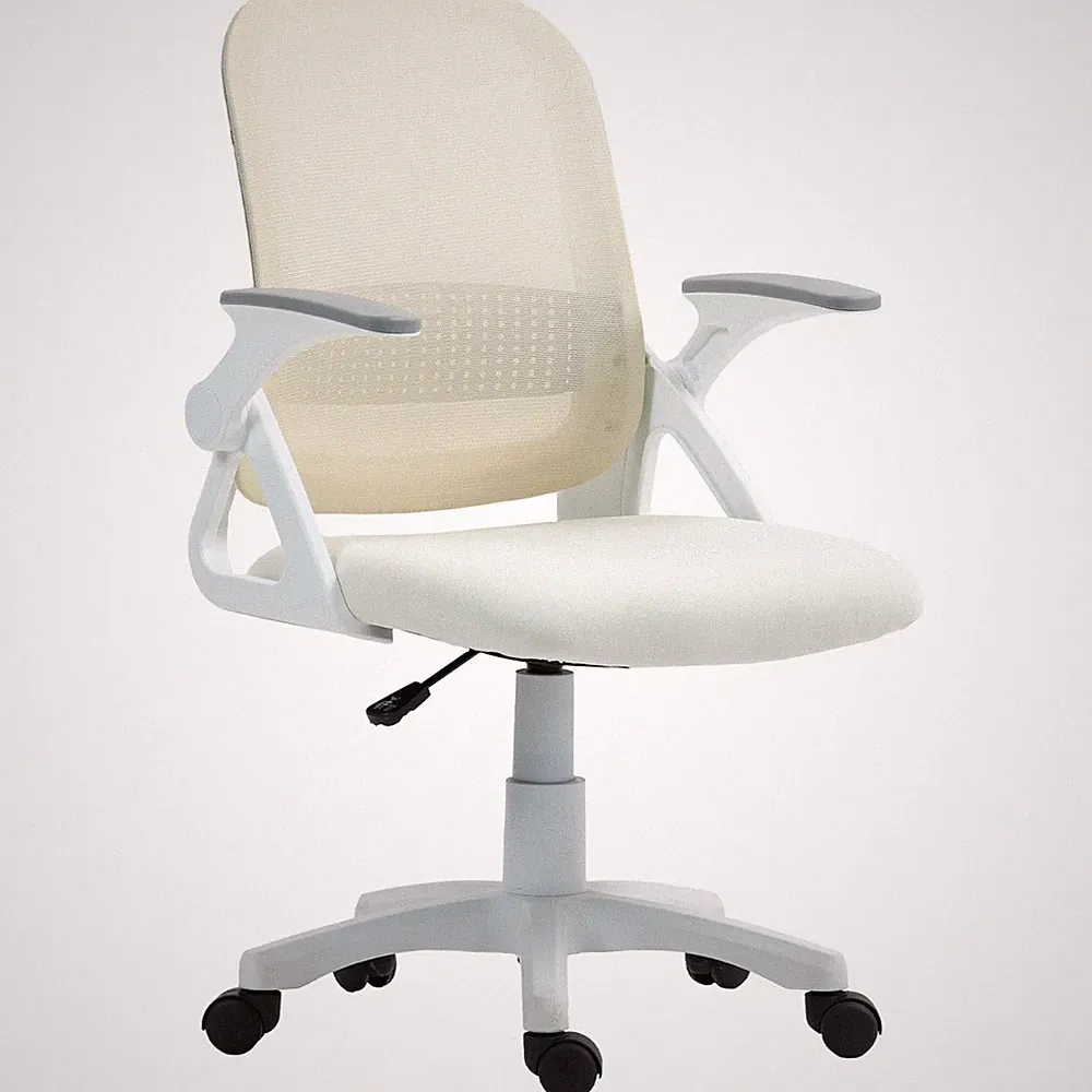HOMCOM Bürostuhl Ergonomischer Drehstuhl mit Armlehne Refurbished