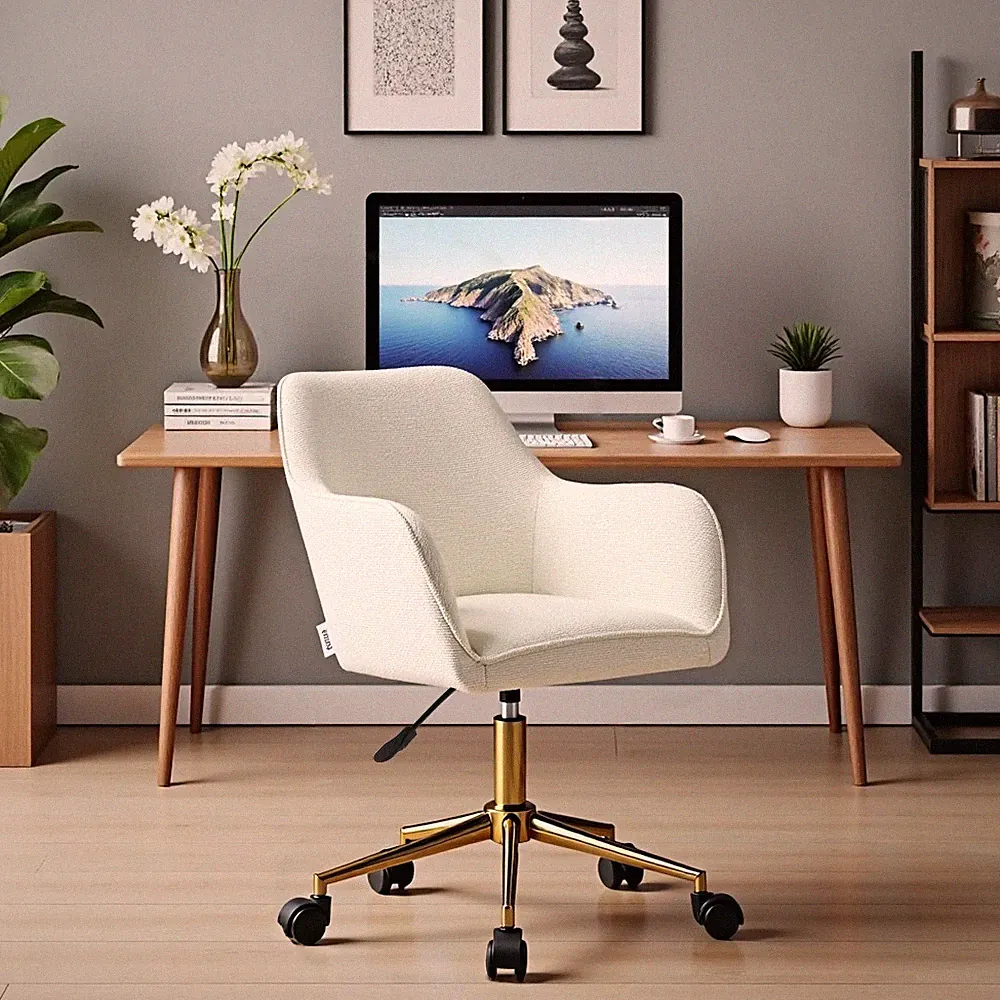 Homeoffice Stuhl Bürostuhl ergonomisch Schminkstuhl Drehstuhl Schreibtischstuhl