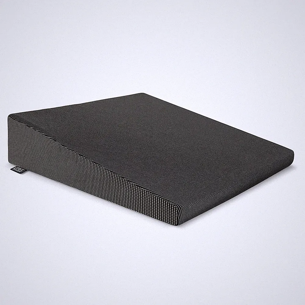 Keilkissen 38x38x8/2 cm für Stuhl, Büro und Auto, ergonomisches Kissen für...