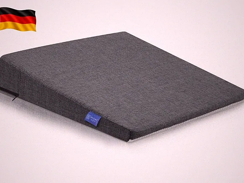 Keilkissen Stuhl – ergonomisch und bequem für den Rücken, Bürostuhl & Auto
