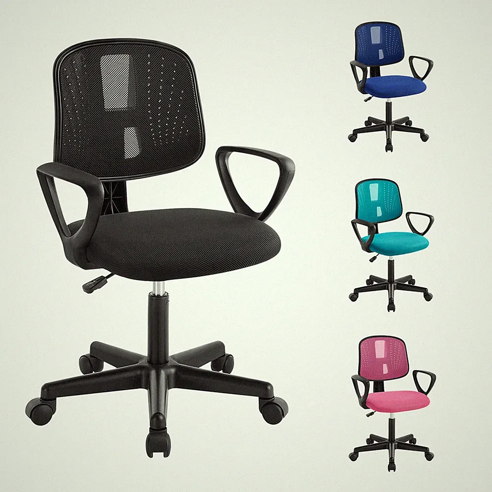 Kinder Schreibtischstuhl Bürostuhl ergonomisch Drehstuhl Kinderstuhl Netzstoff