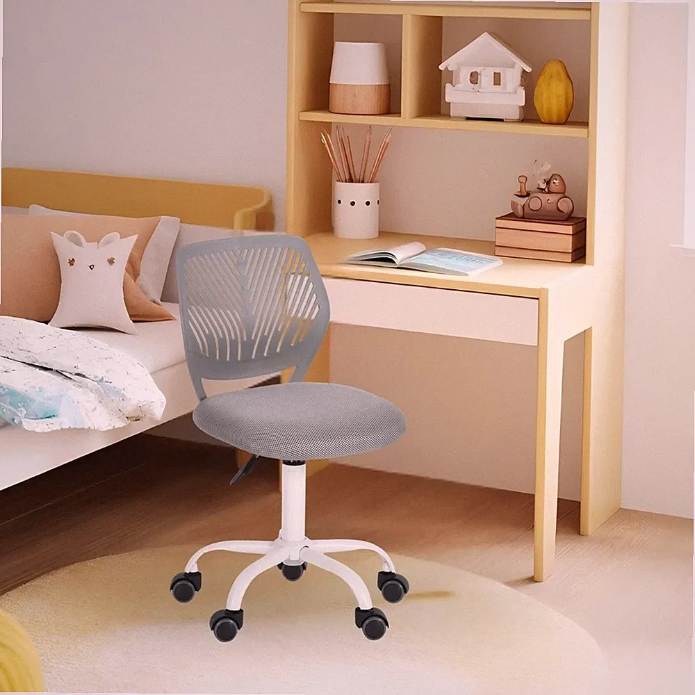 Kinderstuhl Schreibtisch Höhenverstellbar, bunter ergonomischer Jugendstuhl m...