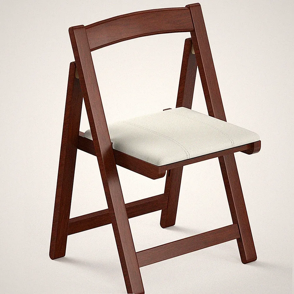 Klappstuhl Holz gepolstert 1er Set Ergonomischer Küchenstuhl Sessel 120kg