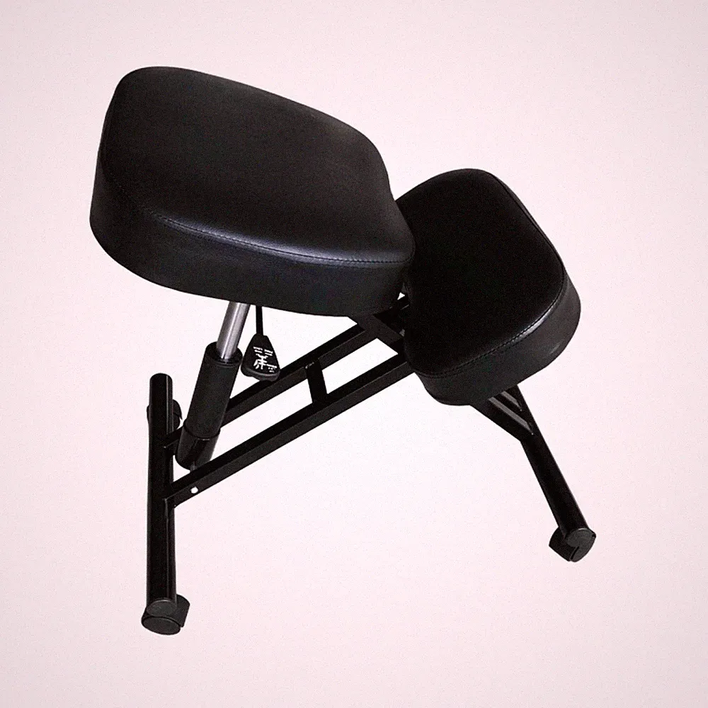 Kniestuhl mit Rollen ergonomisch Bürostuhl bequem für Heimarbeit
