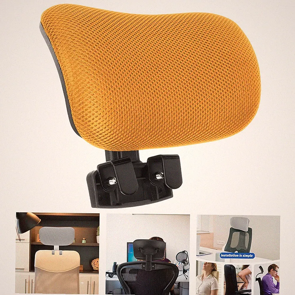 Kopfstütze Universal für Bürostuhl Verstellbares Kopfkissen Ergonomisches
