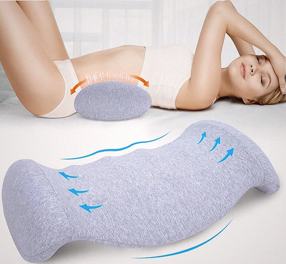 Lendenwirbelkissen Ergonomisch Memory Foam für Bett Sofa Stuhl Auto Büro