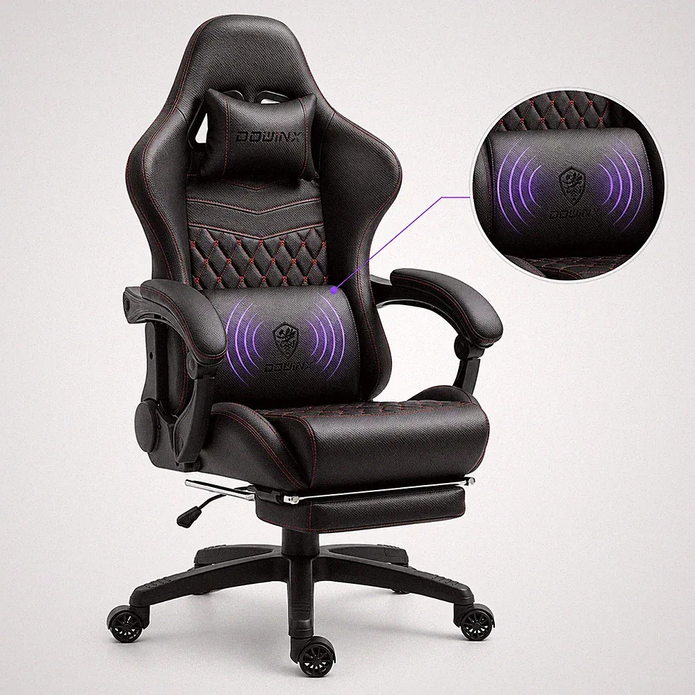 Massage Bürostuhl Chefsessel Gaming Liege Computerstühle mit Fußstütze⭐⭐⭐⭐⭐