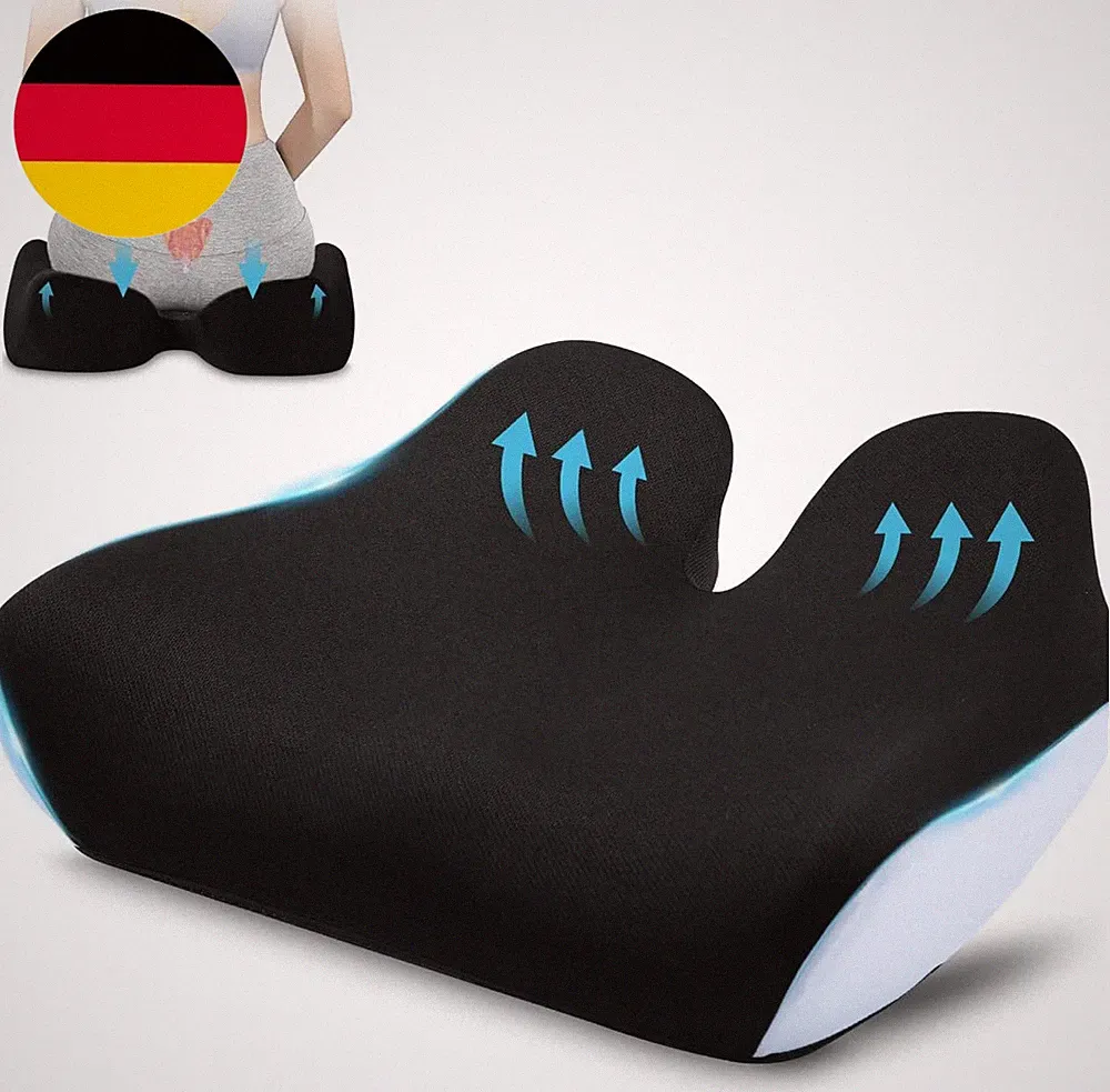 Memory Schaum Sitzkissen Für Bürostuhl Ergonomisches Orthopädisches Sitzpolster