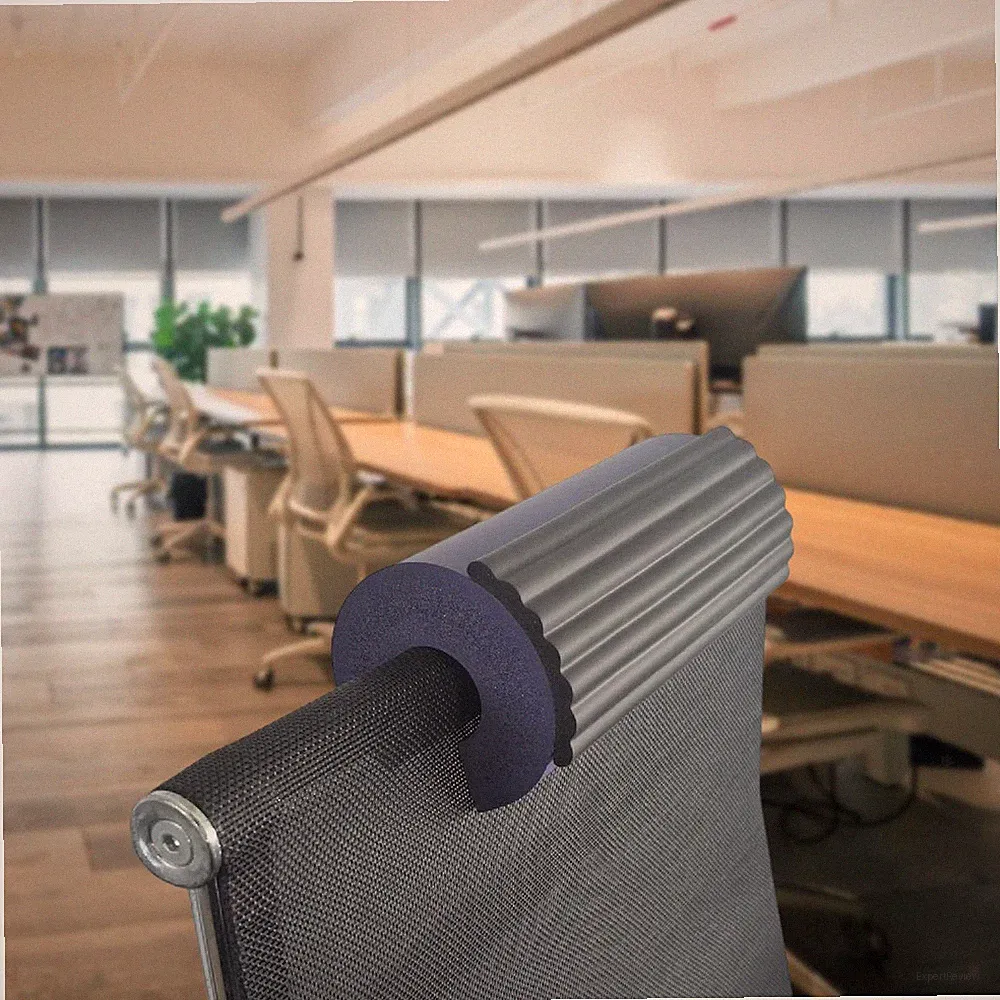Nackenkissen für Bürostuhl, Reisegepäck, ergonomisches Schaumstoffdesign