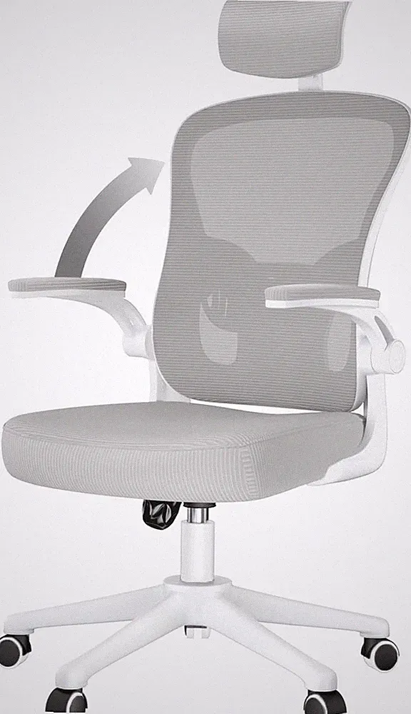 NASPALURO ERGONOMISCHER BÜROSTUHL MIT KOPFSTÜTZE - Neu