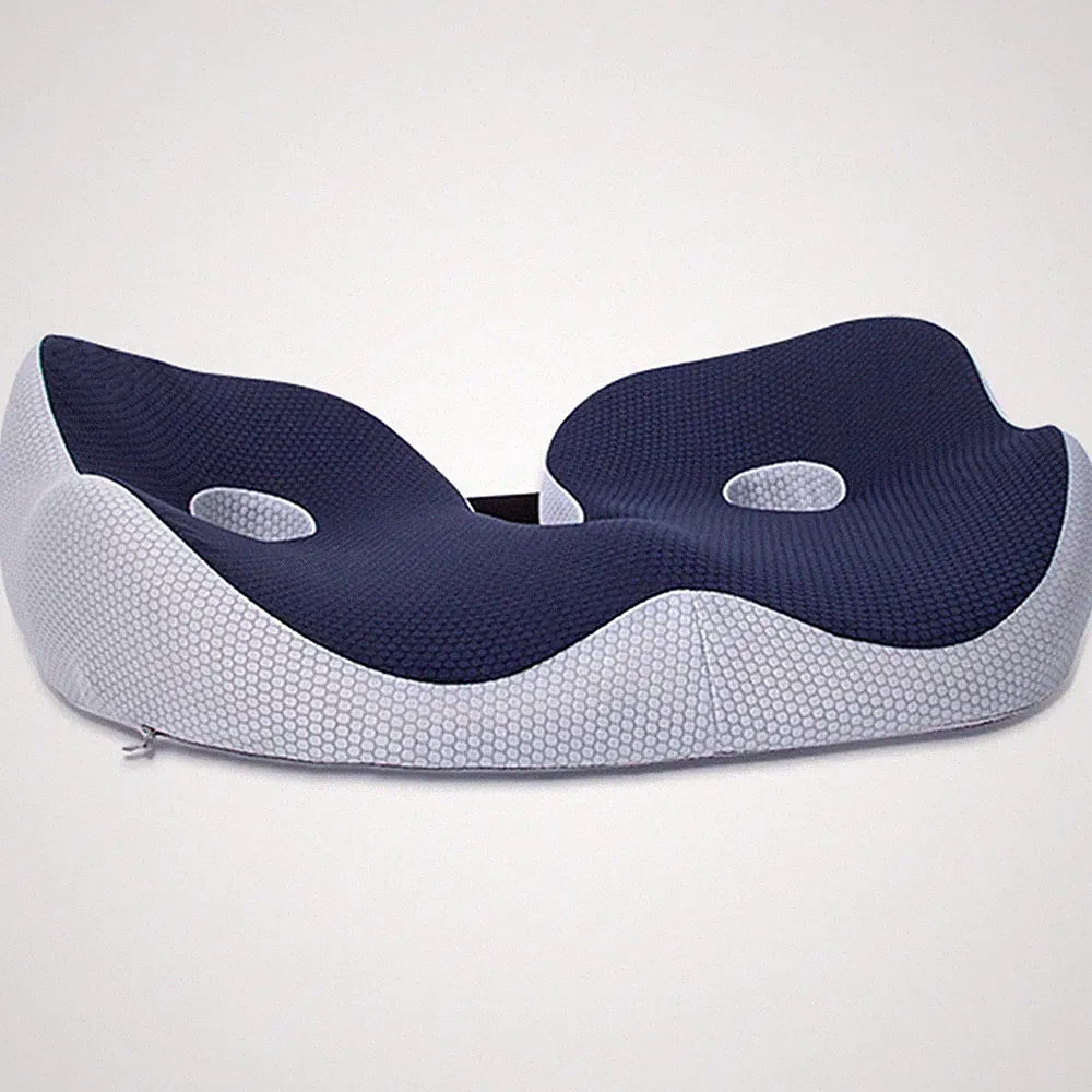 Orthopädische Memory Foam Bürostuhl Kissen mit Atmungsabarem & Waschbarem Bezug