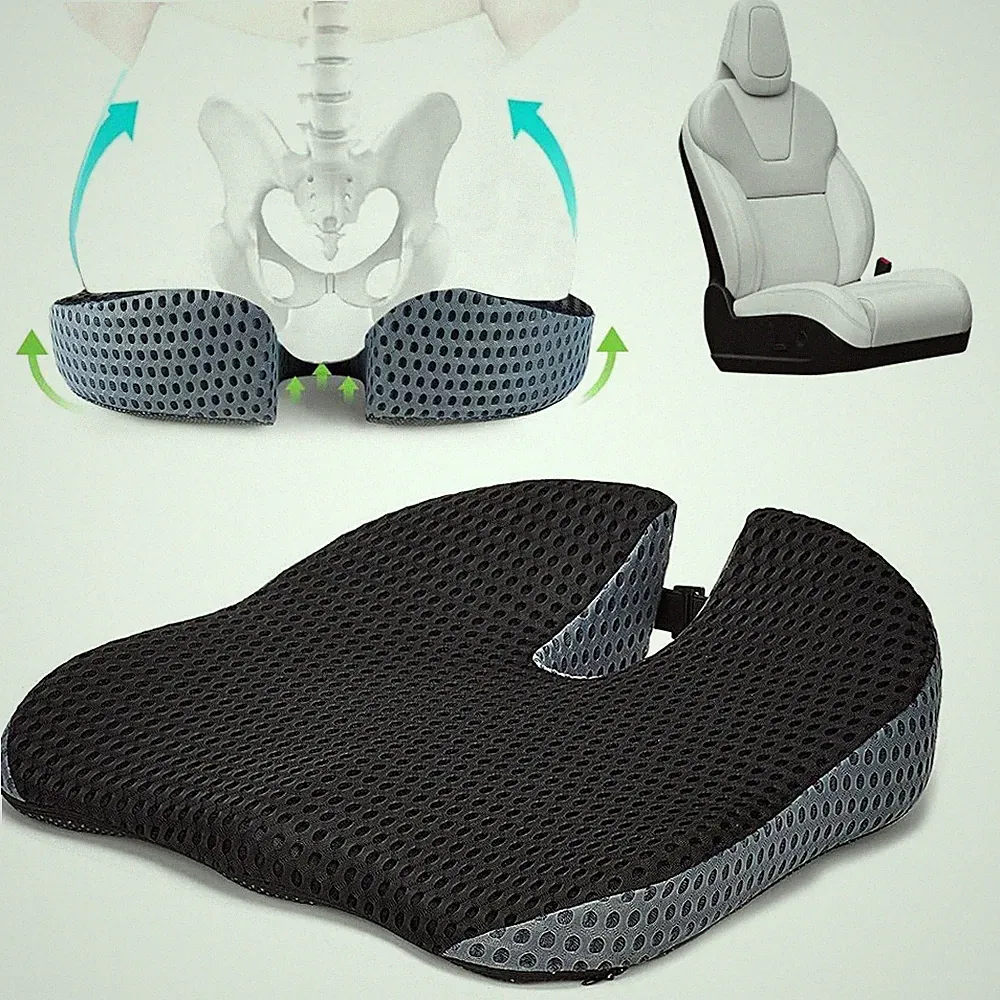 Orthopädisches Sitzkissen Keilkissen Bürostuhl Ergonomische Stuhlauflage Rücken
