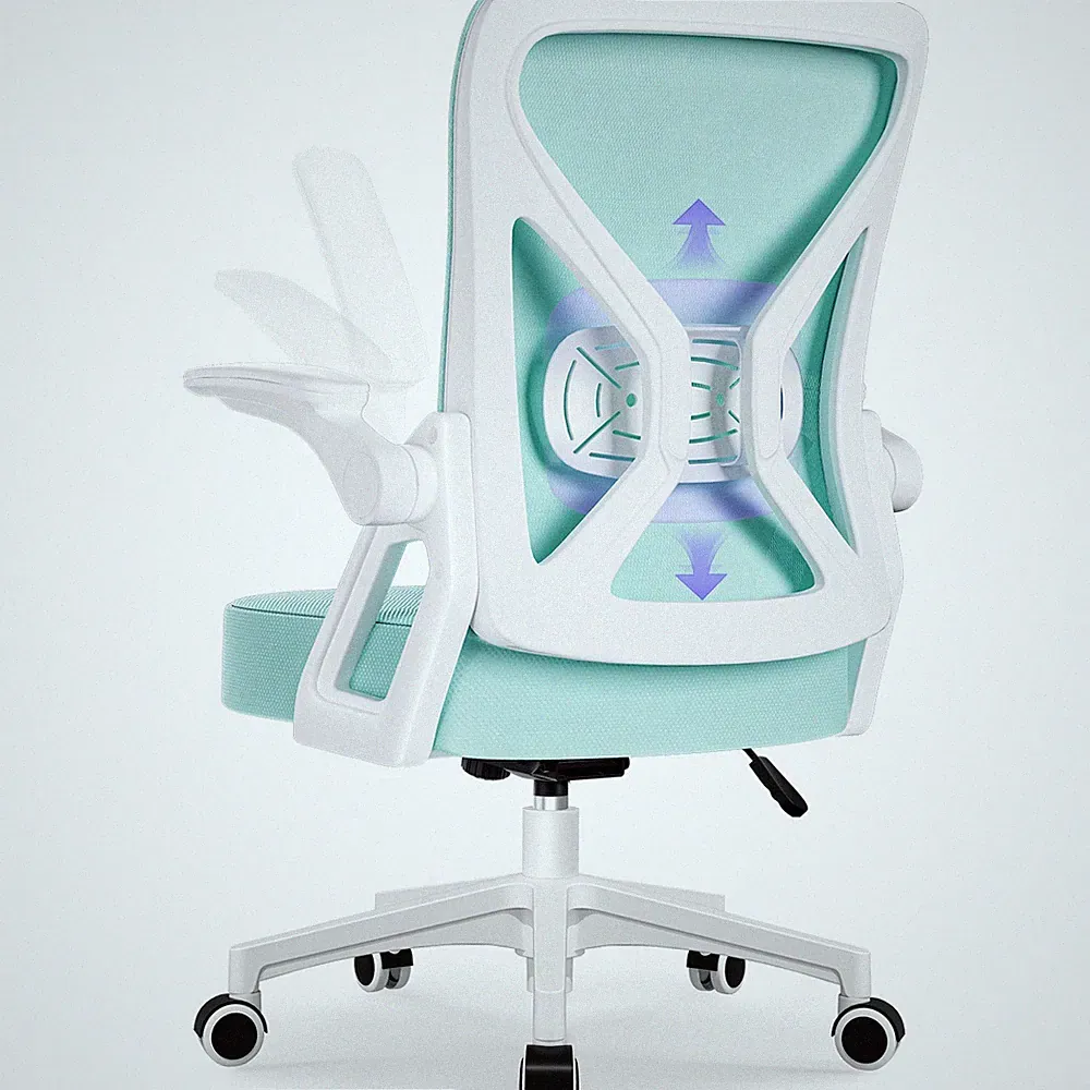 Türkise ergonomische Bürostühle