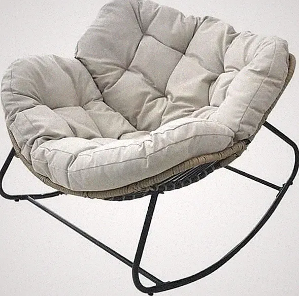 Schaukelsessel Ergonomisches Schaukelstuhl Relax Relaxsessel Loungesessel 150kg
