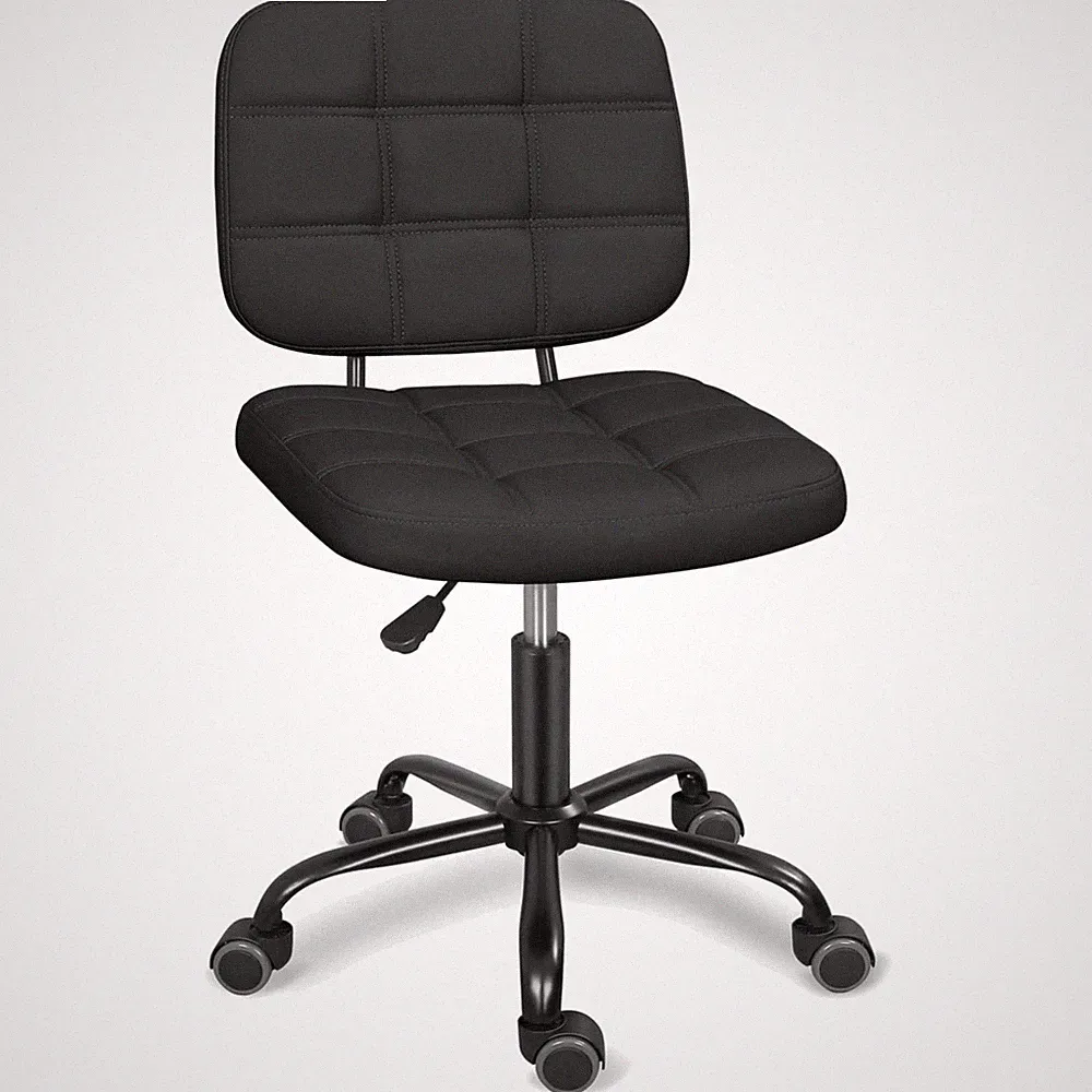 Schreibtischstuhl schwarz höhenverstellbar ergonomisch Home Office Drehstuhl