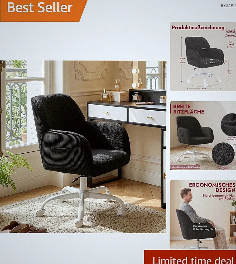 bürostuhl ergonomisch schick