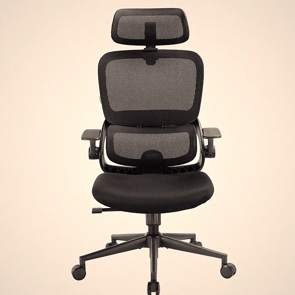 SIHOO B100 Se Ergonomischer Bürostuhl mit Baumwollsitz und Doppelrückenlehne
