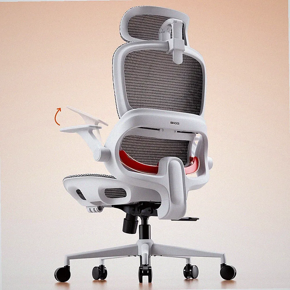 SIHOO Bürostuhl Ergonomisch, Schreibtischstuhl Mit 4D Dynamischer Lordosenstütze