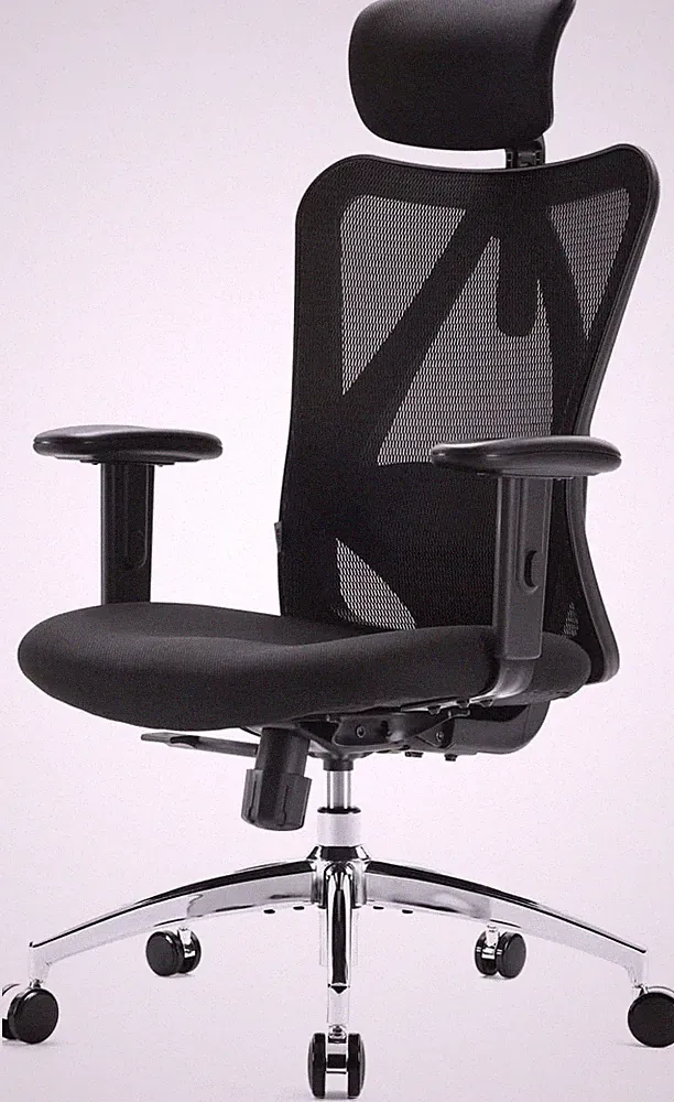SIHOO Bürostuhl Ergonomischer Schreibtischstuhl, Drehstuhl Hat Verstellbarer Lor