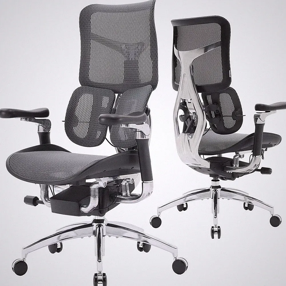 SIHOO Ergonomischer Bürostuhl S300 mit Armlehnen, 0-Gravity-Mechanik