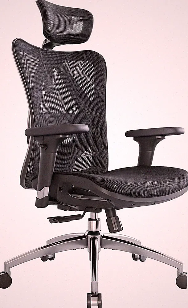 SIHOO M57 Ergonomischer Bürostuhl 3D Armlehne Lendenstütze