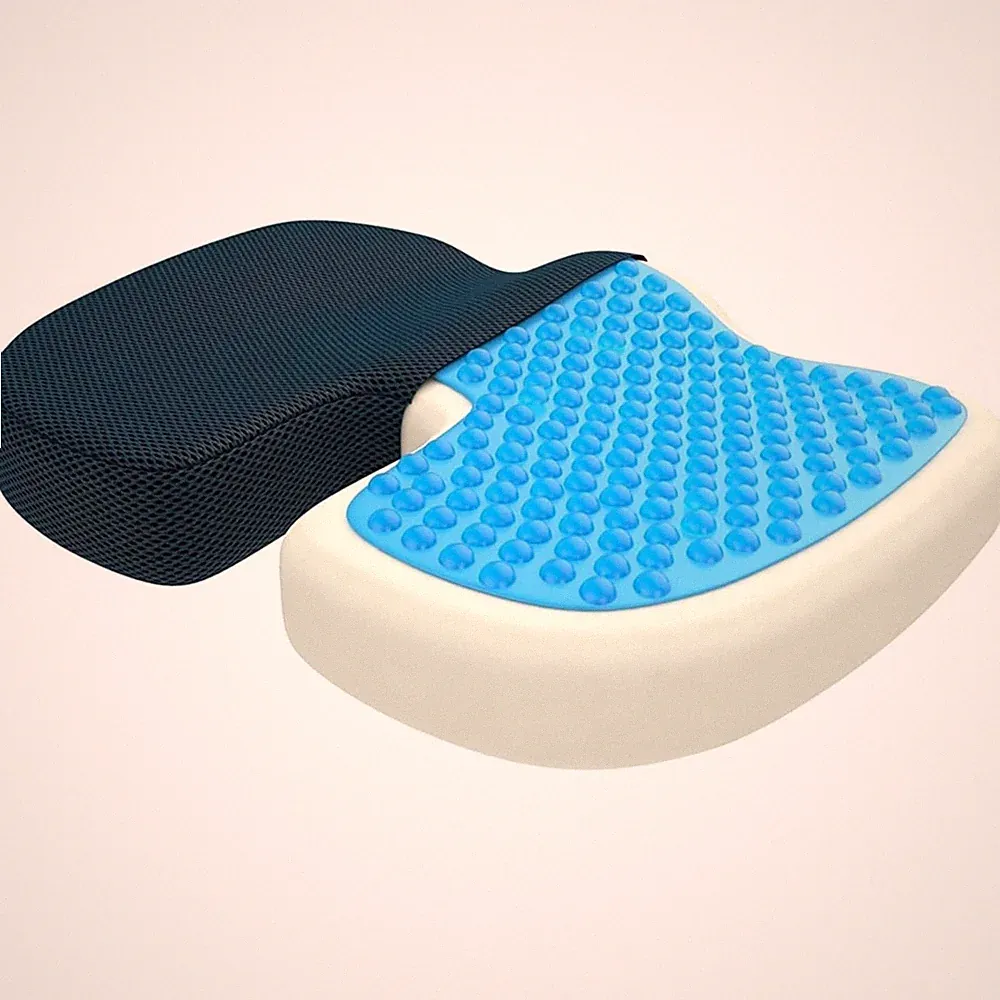 Sitzkissen Memory Foam, orthopädisch, Auto, Bürostuhl, Rollstuhl, ergonomisch...