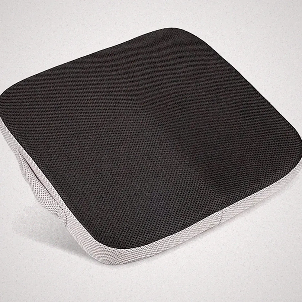 Sitzkissen Memory Schaum Bürostuhl Rollstuhl ergonomisch Schwarz