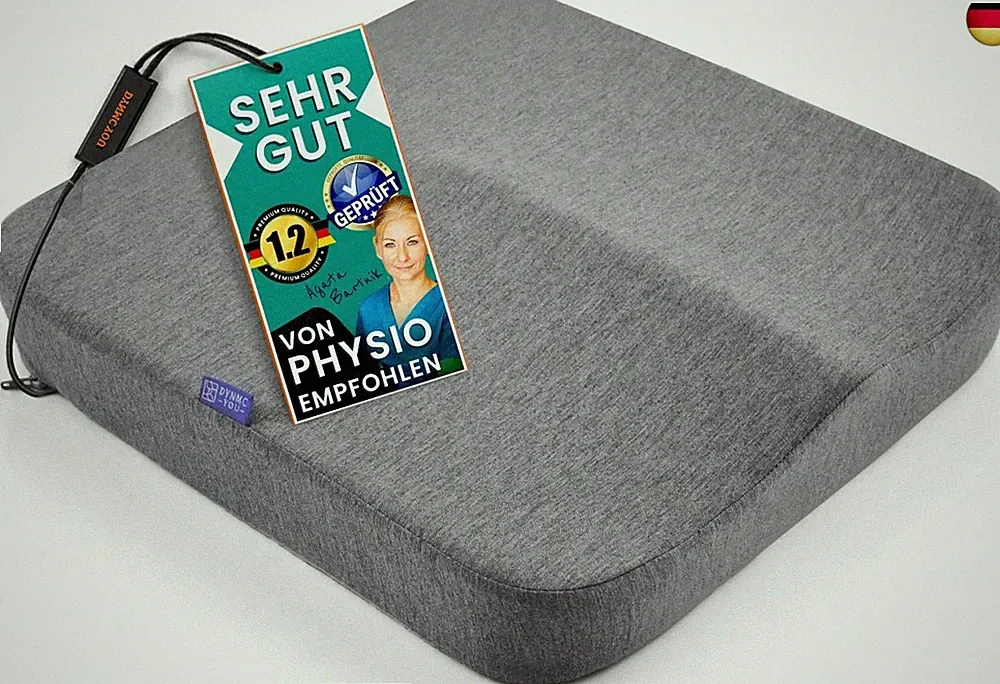 Sitzkissen Stuhl - Test SEHR GUT - Sitzkissen Bürostuhl [MIT PHYSIOTHERAPEUTEN