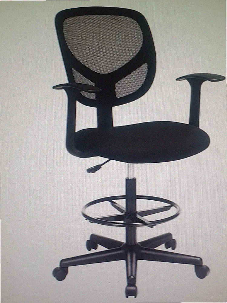 SONGMICS Ergonomischer Bürostuhl mit Armlehnen, neuwertig