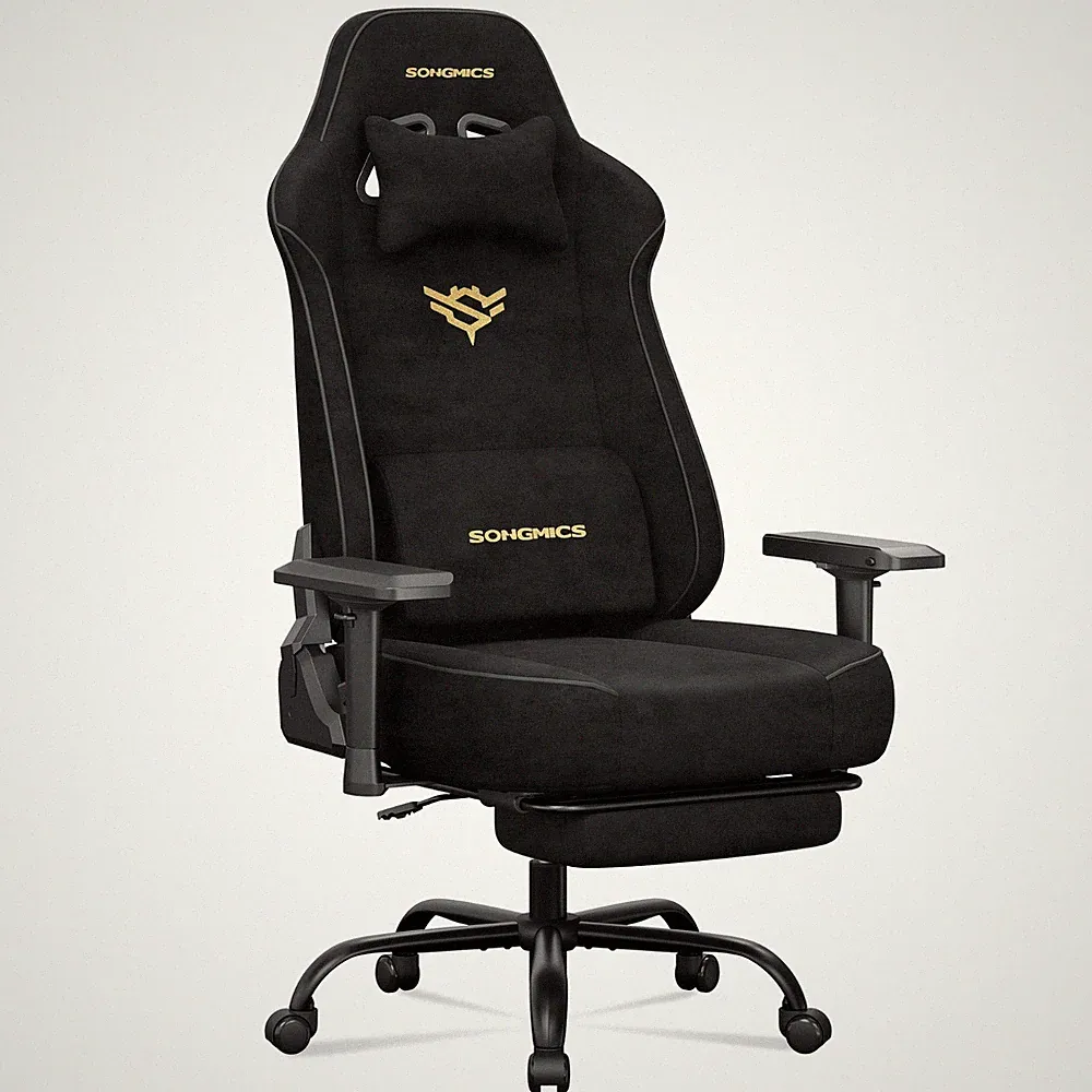 SONGMICS Gaming Stuhl, Ergonomischer Bürostuhl, bis 200 kg