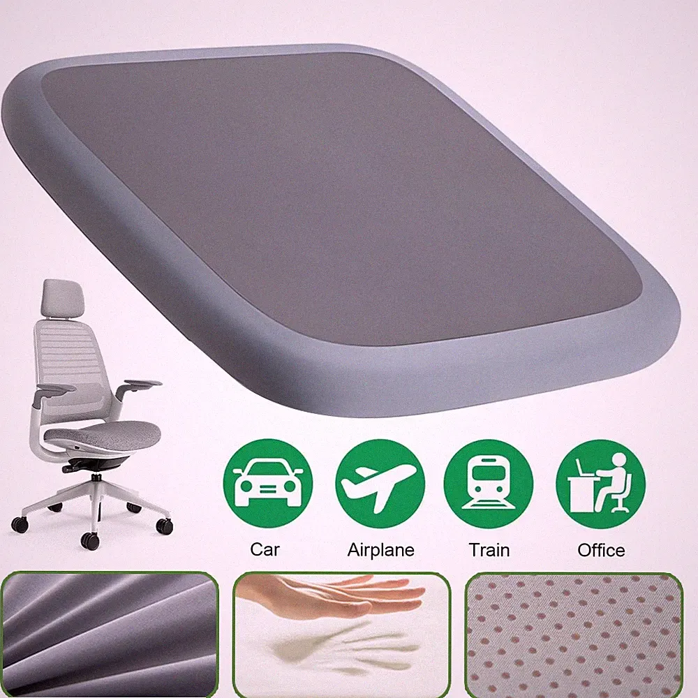 Stuhlkissen Orthopädisches Sitzkissen Ergonomisch Waschbar Tragbar Für Das Büro