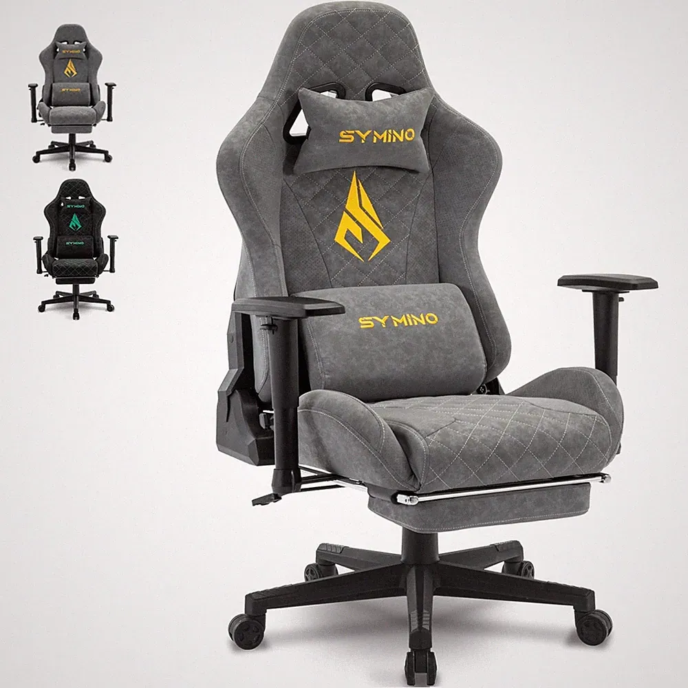 Symino Gaming Stuhl - Ergonomischer Bürostuhl Im Racing Style, 200 Kg Belastbark