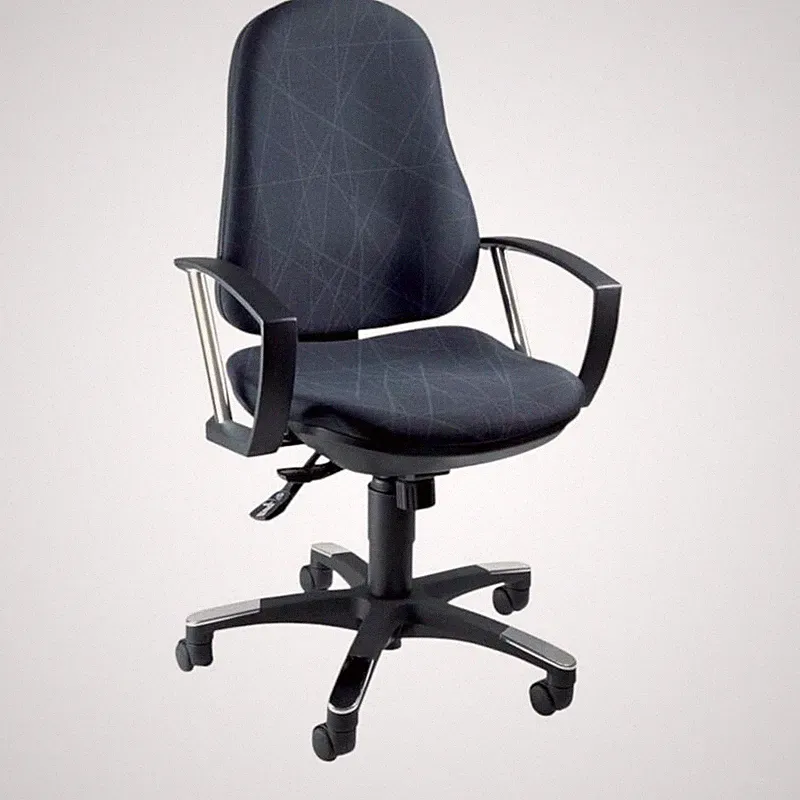 TOPSTAR Drehstuhl Bürostuhl Trend 10 schwarz ergonomisch - ohne Armlehnen