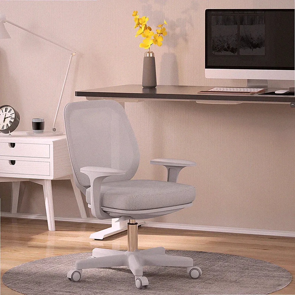 Vinsetto Bürostuhl, Ergonomisch Schreibtischstuhl mit Drehfunktion Refurbished
