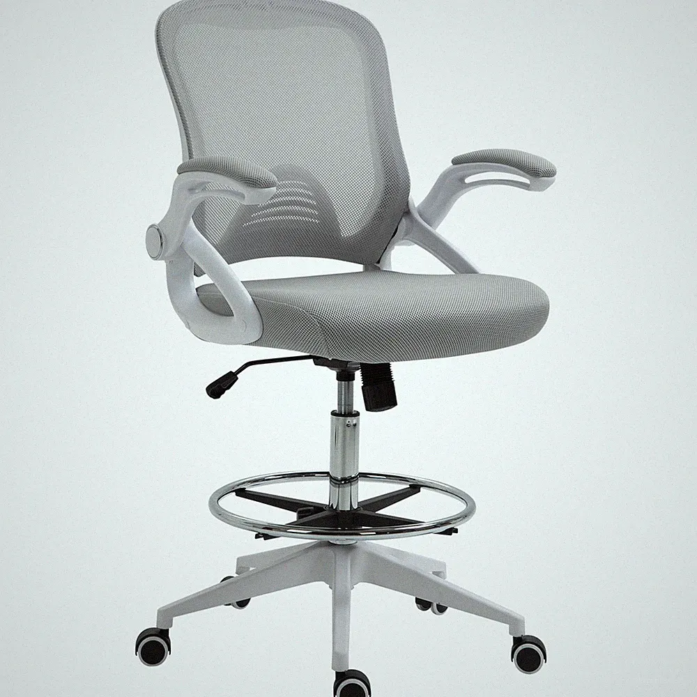 Vinsetto Bürostuhl Ergonomischer Schreibtischstuhl mit Armlehnen Refurbished
