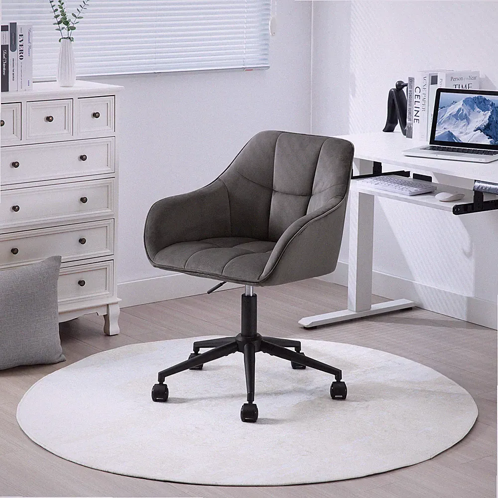 Woltu Bürostuhl Ergonomisch Drehstuhl Schreibtischstuhl Chefsessel Bürosessel