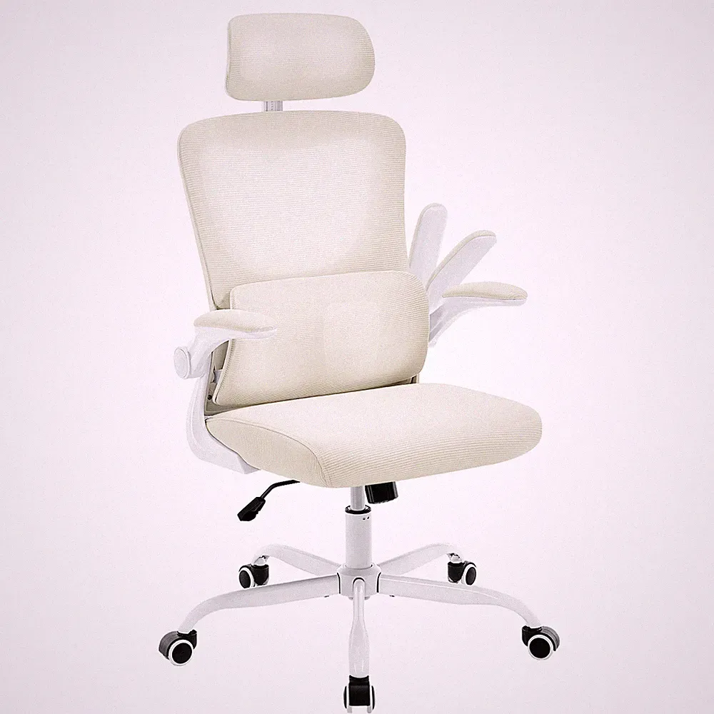 WOLTU Bürostuhl Ergonomisch Netzstoff Schreibtischstuhl Drehbar höhenverstellbar