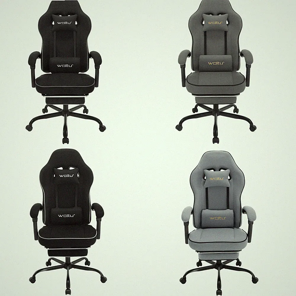 WOLTU Gaming Stuhl ergonomisch Bürostuhl Schreibtischstuhl Drehstuhl Chefsessel