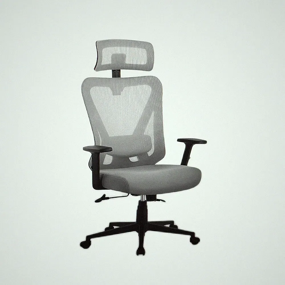 Yaheetech Bürostuhl Büroeinrichtung Ergonomischer atmungsaktiver Stuhl Netz