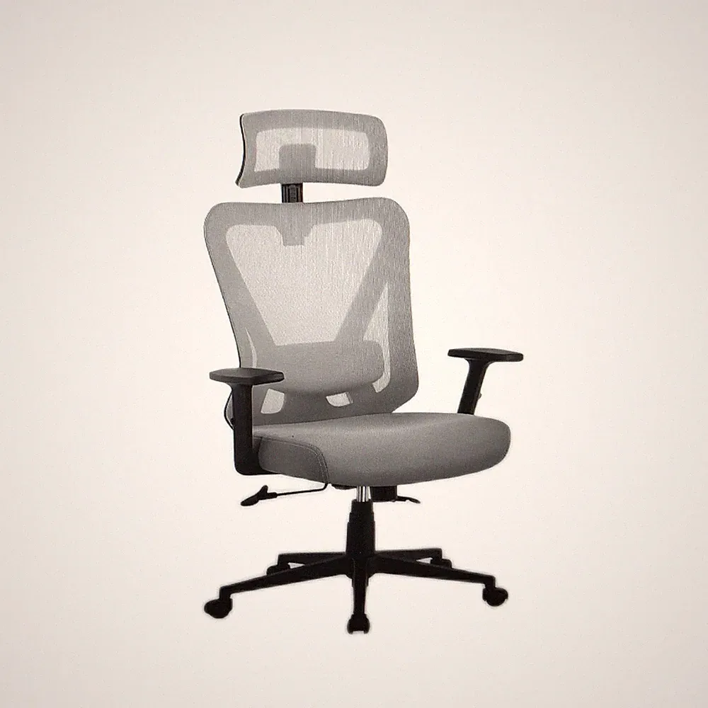 Yaheetech Bürostuhl Büroeinrichtung Ergonomischer atmungsaktiver Stuhl Netz