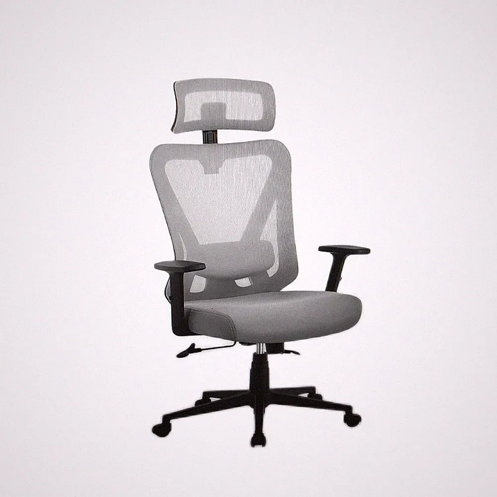 Yaheetech ergonomischer Bürostuhl atmungsaktives Netzgewebe Büroeinrichtung Stuh