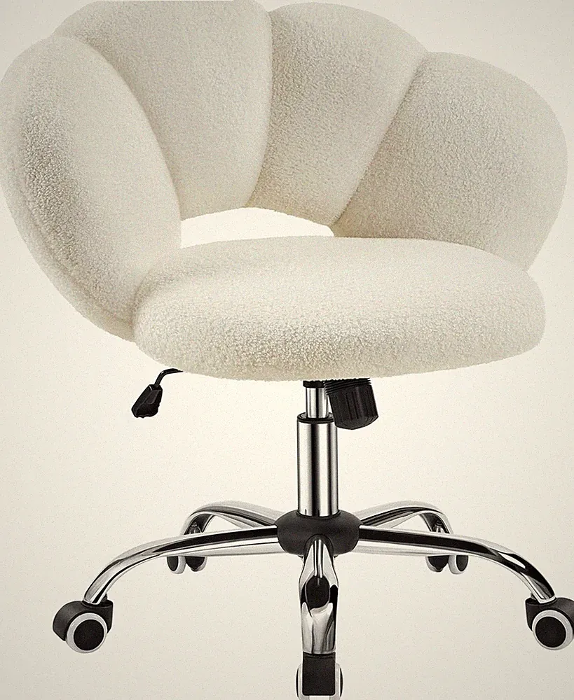 Yaheetech Schreibtischstuhl Bürostuhl Ergonomisch Bürosessel in Wolkenform Schmi