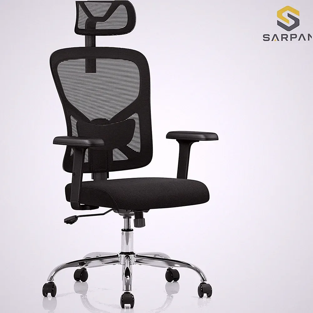 YW-1A Chefsessel Ergonomisch - Bürostuhl Netz für Homeoffice